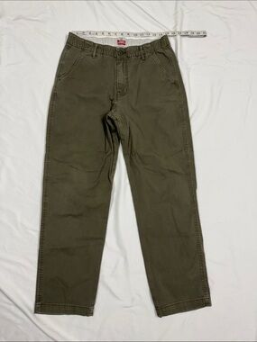 Men's Olive Green Casual Pants